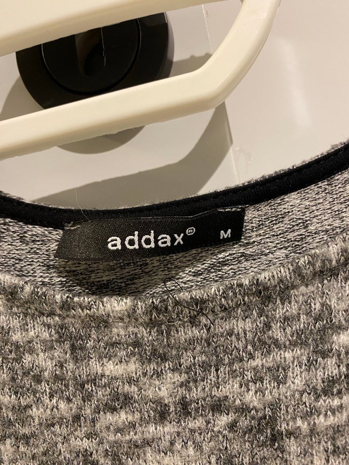 Gri Triko Uzun Kollu Midi Elbise - Görsel 3