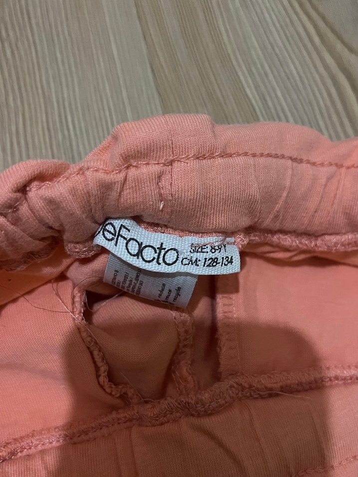 Pembe çocuk şort - Görsel 2