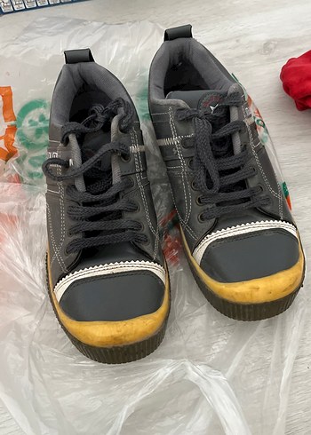 Diğer Sehir Stiline Uygun Siyah Bagcikli Sneaker