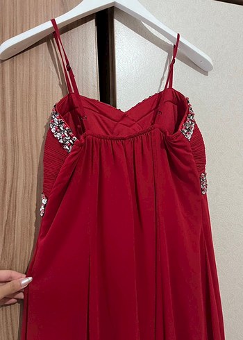 taşlı Uzun Abiye Elbise - Görsel 2