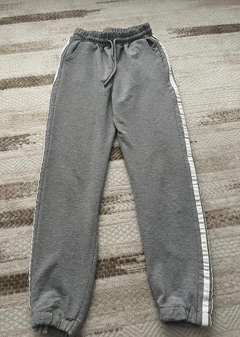 Gri Kadın Rahat Eşofman Altı - Görsel 2