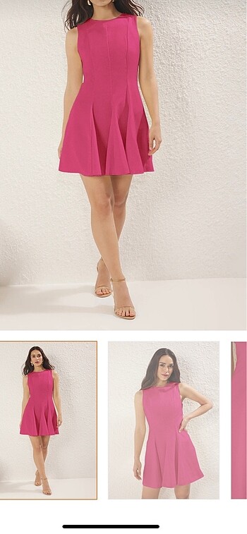 Trendyol & Milla Pembe elbise