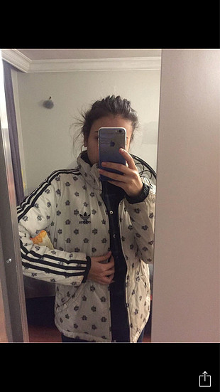 s Beden Çift taraflı kullanılan #adidas şişme mont