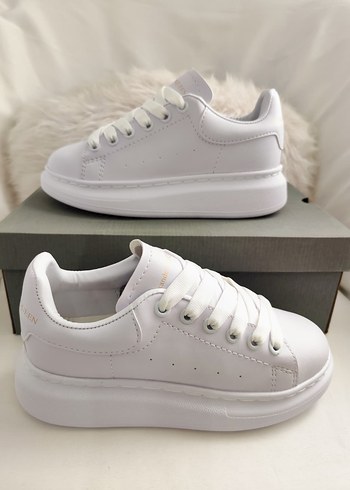 36 Beden Alexander McQueen Beyaz Platform unisex Spor Ayakkabı