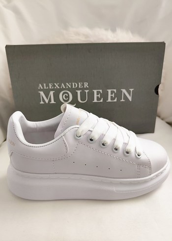 Alexander McQueen Beyaz Platform unisex Spor Ayakkabı