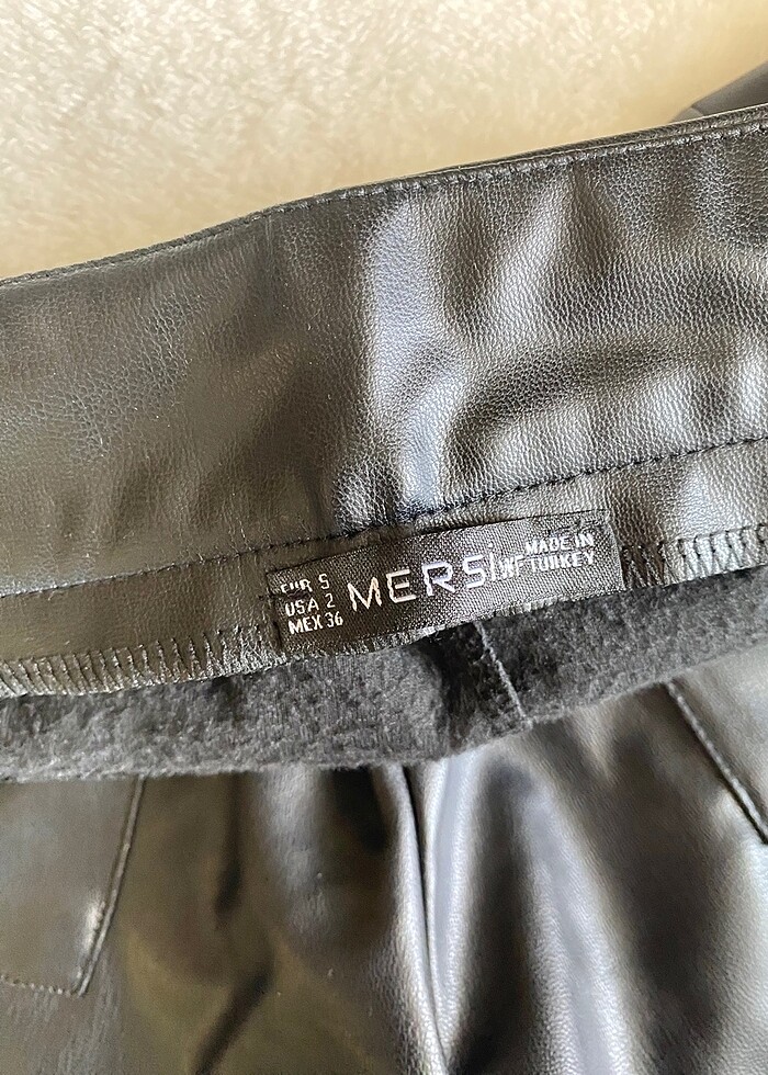 Deri şort - Görsel 2