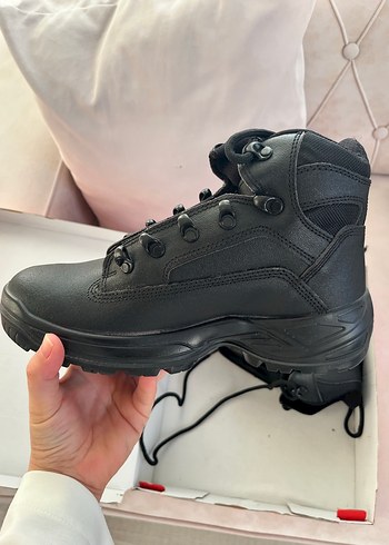 Tokalı Siyah Deri Biker Bot - Görsel 5