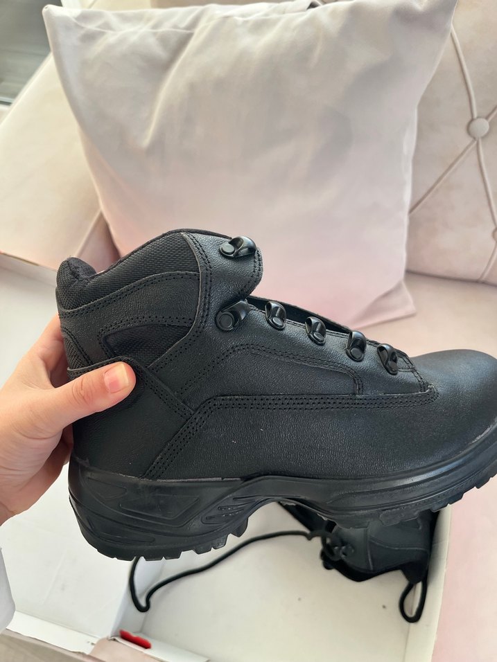 Tokalı Siyah Deri Biker Bot - Görsel 3