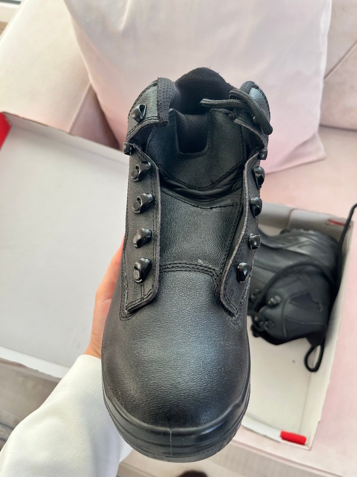 Tokalı Siyah Deri Biker Bot - Görsel 4