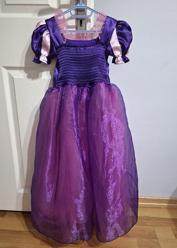 4 Yaş Beden Rapunzel Kostüm
