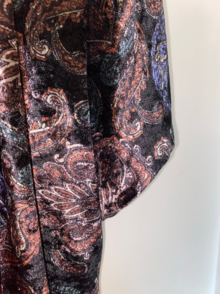 Mango MNG Kadın İşlemeli Bohem Midi Kimono - Görsel 5