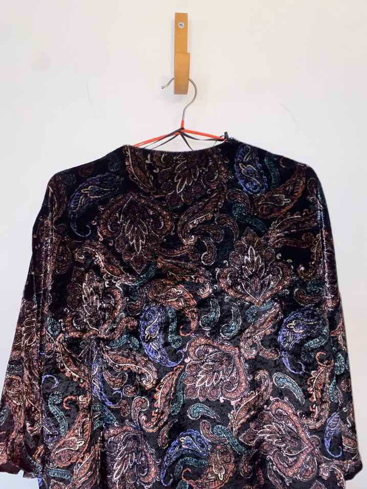 Mango MNG Kadın İşlemeli Bohem Midi Kimono - Görsel 3