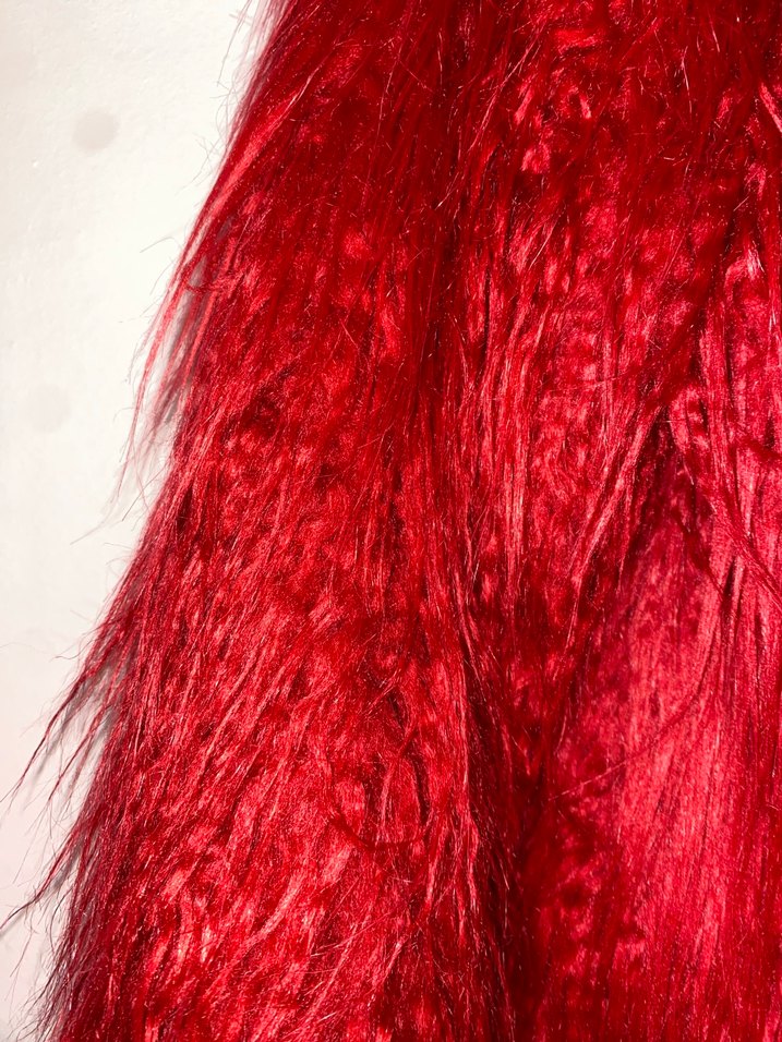 Zara Suni Kürk Ceket - Görsel 3