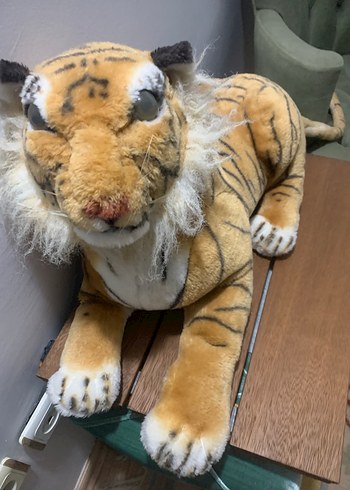 Kahverengi Peluş Kaplan Oyuncak - Görsel 3