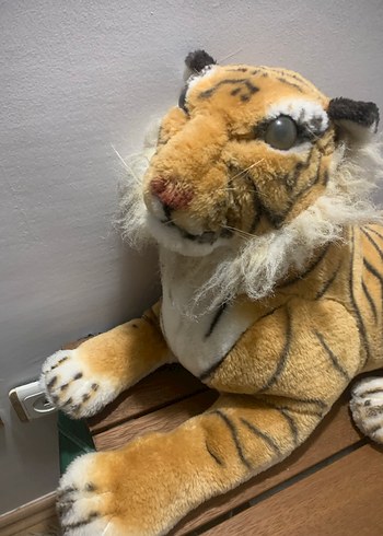 Kahverengi Peluş Kaplan Oyuncak - Görsel 2