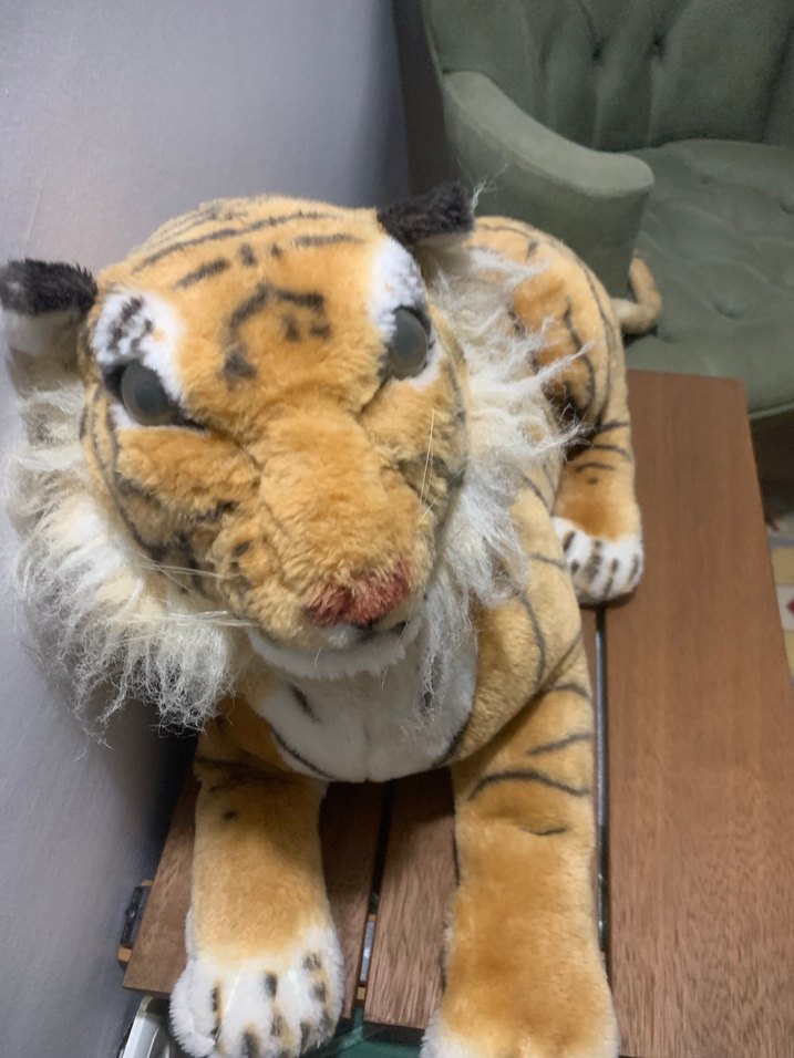 Kahverengi Peluş Kaplan Oyuncak - Görsel 4