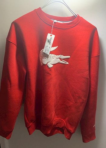 Kırmızı Lacoste Erkek Sweatshirt - Görsel 2