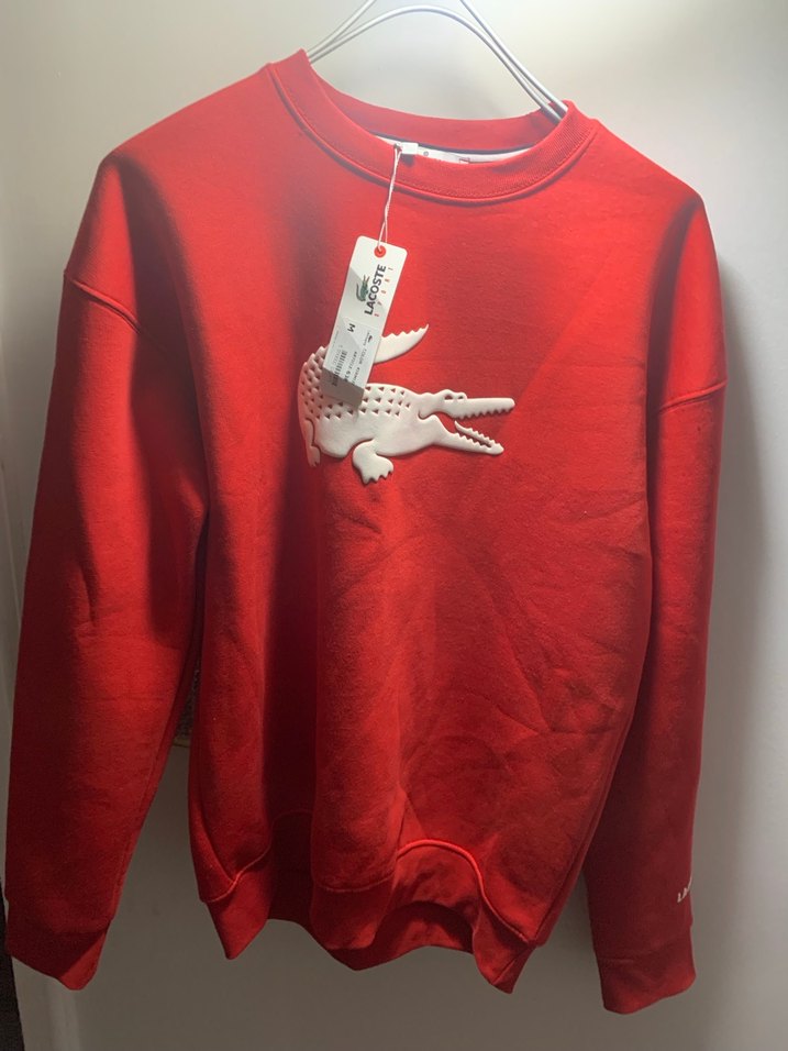 Kırmızı Lacoste Erkek Sweatshirt - Görsel 2