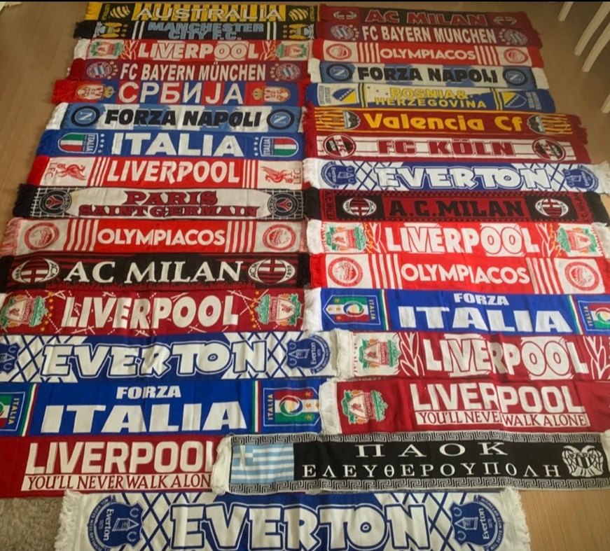 Futbol Takım Atkıları Koleksiyonluk - Görsel 2