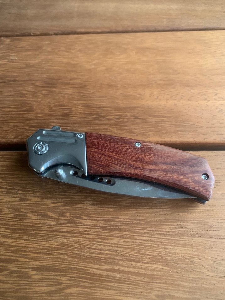 Katlanır Bıçak Ahşap Saplı Browning - Görsel 4