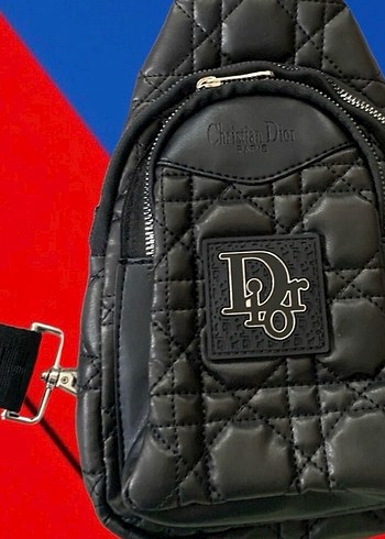 Dsquared2 Siyah Erkek Biker Omuz Çantası - Görsel 3