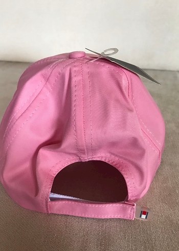 Pastel Pembe Kadın Şapka TOMMY İşlemeli - Görsel 2