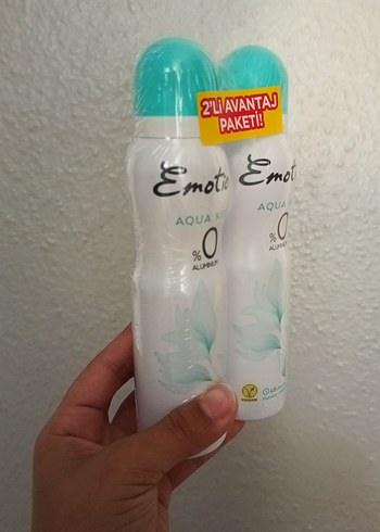 Beden Diger Emotion Aqua Kiss Kadın Deodorant 2'li Paket