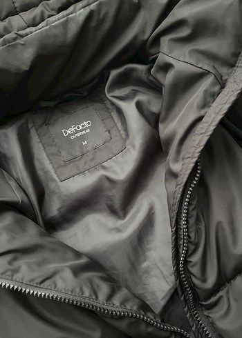 Siyah Fermuarlı Kadın Kışlık Ceket - Görsel 2