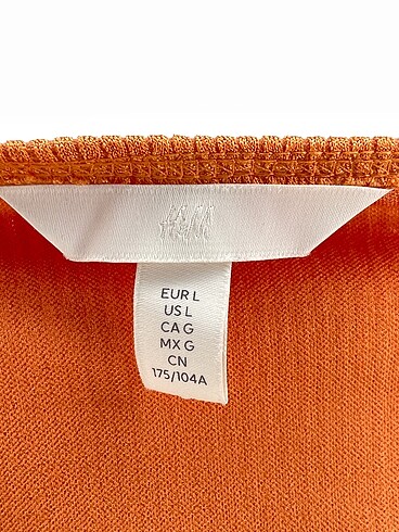 l Beden turuncu Renk H&M Mini Üst %70 İndirimli.