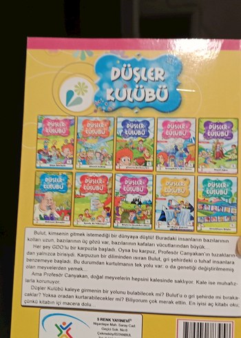 Düşler Kulübü: Sakıncalı Deneyler Çocuk Kitabı