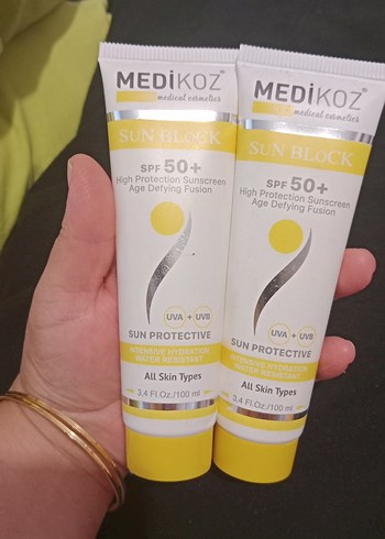Medikoz SPF 50+ Yüksek Koruma Güneş Kremi 100 ml