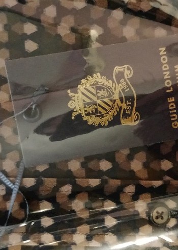 Düğmeli Uzun Kollu Baskılı Erkek Gömlek - Görsel 3