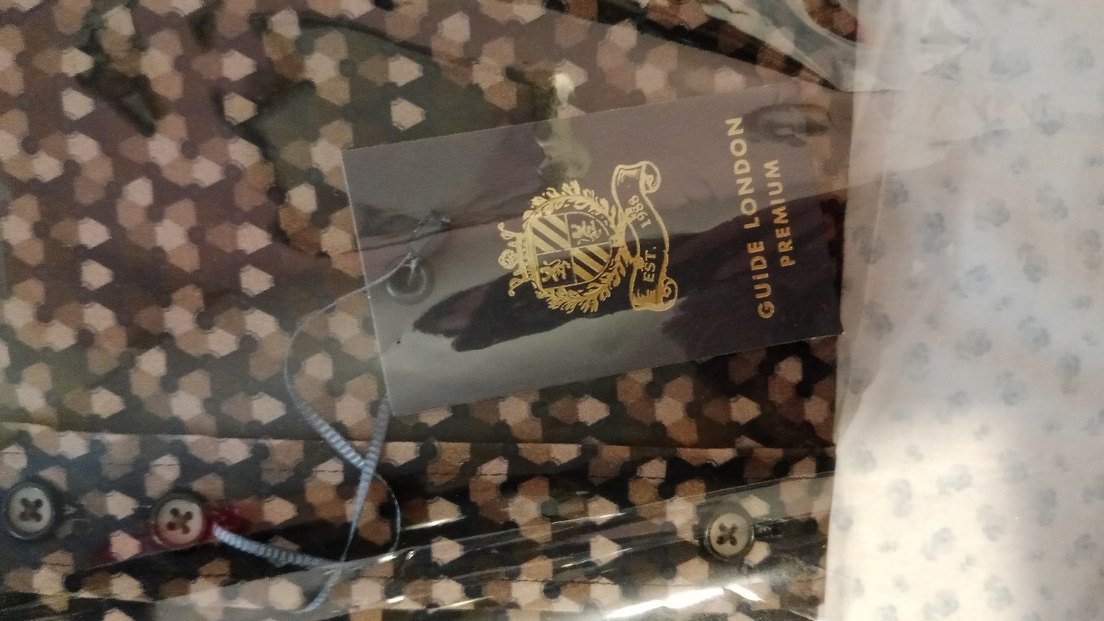 Düğmeli Uzun Kollu Baskılı Erkek Gömlek - Görsel 3