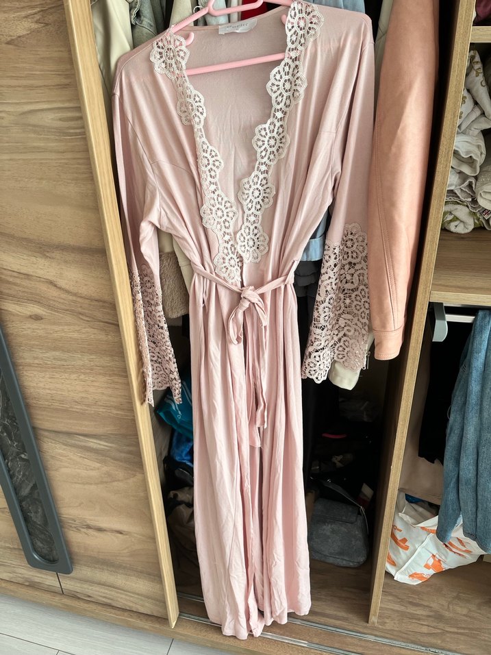 Dantelli gecelik sabahlık - Görsel 2