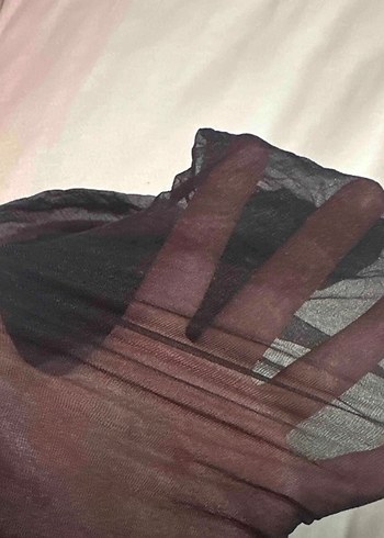 Siyah Kadın ten çorap - Görsel 2