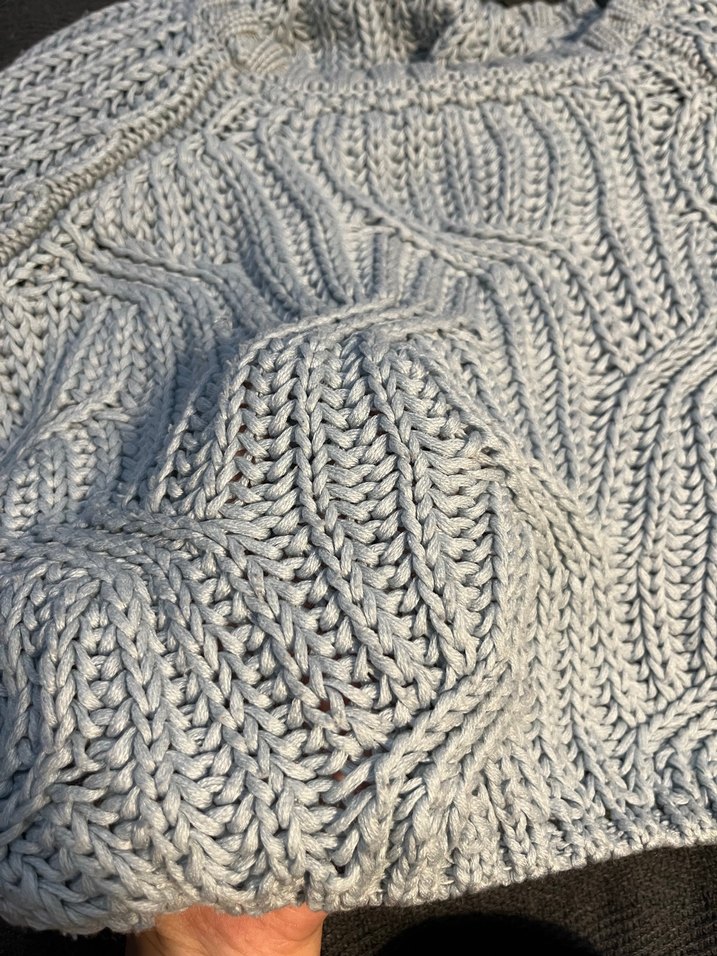 Gri Triko Kadın Kazak - Görsel 2