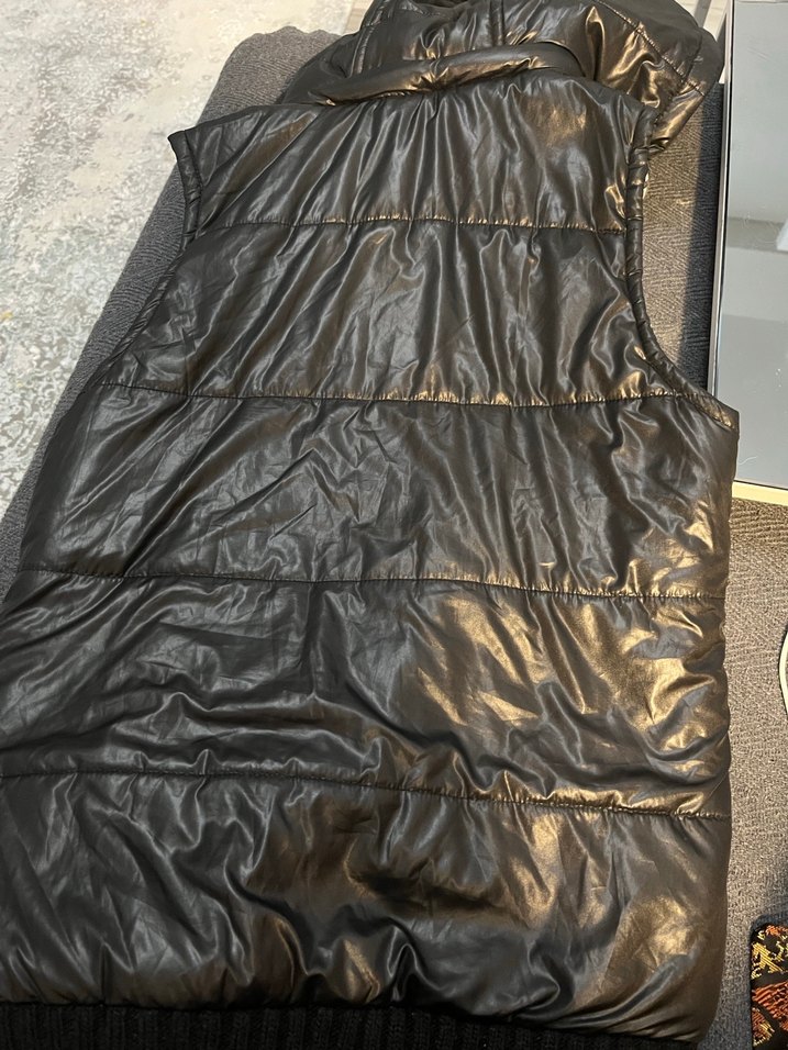 Desenli Örgü Kadın Yelek Kapüşonlu - Görsel 4