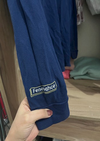 Lacivert Fermuarlı Uzun Kollu Sweatshirt - Görsel 3