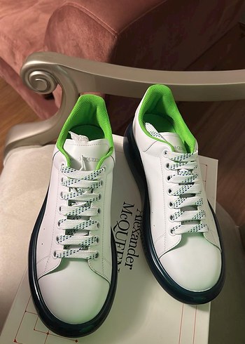 Alexander McQueen Beyaz Erkek Spor Ayakkabı - Görsel 5