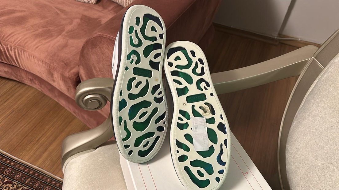 Alexander McQueen Beyaz Erkek Spor Ayakkabı - Görsel 4