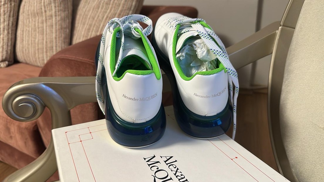 Alexander McQueen Beyaz Erkek Spor Ayakkabı - Görsel 3