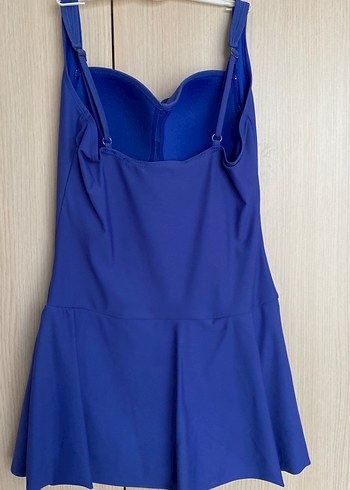 Büzgü Detaylı Kadın Etekli Mayo - Görsel 2