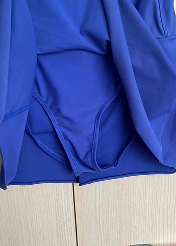 Büzgü Detaylı Kadın Etekli Mayo - Görsel 4