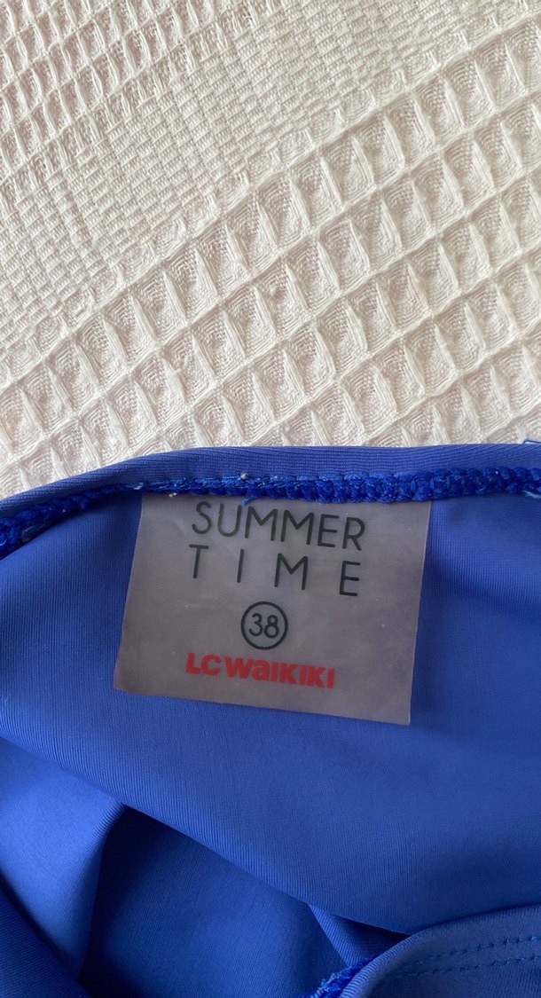 Büzgü Detaylı Kadın Etekli Mayo - Görsel 5