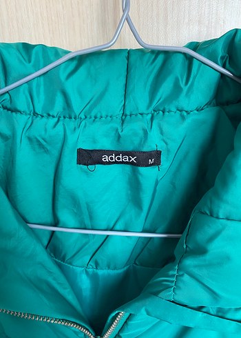 Yeşil Kısa Fermuarlı Kadın Mont - Görsel 3