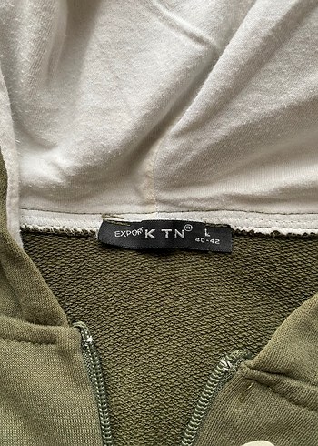 Kapüşonlu Fermuarlı Kadın Sweatshirt - Görsel 4