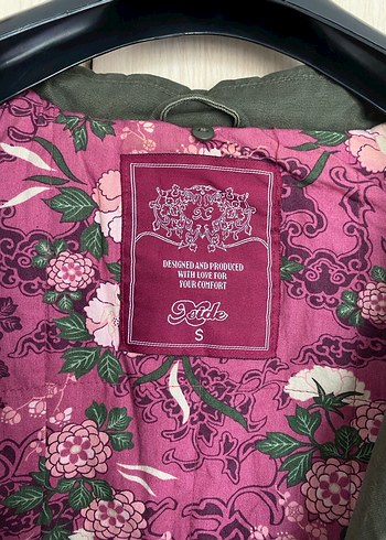 Kemerli Haki Kadın Ceket - Görsel 4