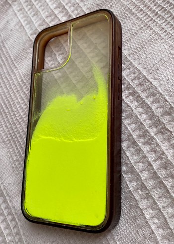 iPhone 13 Parlak Sarı Telefon Kılıfı - Görsel 3