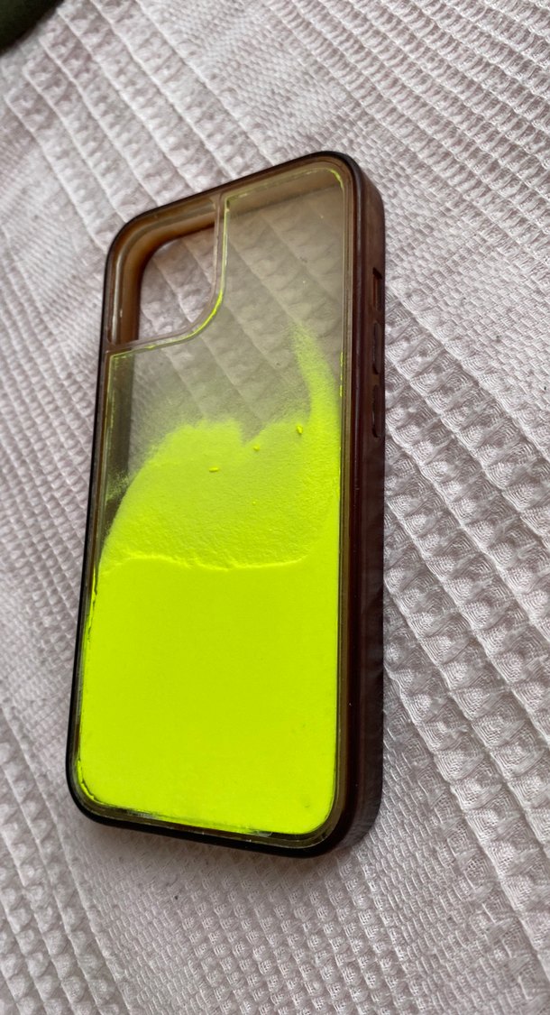 iPhone 13 Parlak Sarı Telefon Kılıfı - Görsel 3