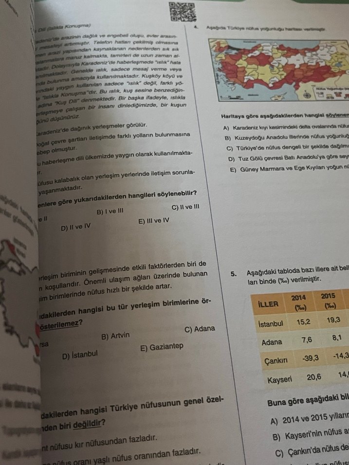 3 Adım TYT Coğrafya Soru Bankası - Görsel 3